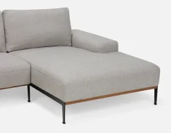 PRESTON modern right-facing sectional sofa