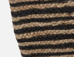 PRISCILLA braided jute tote bag