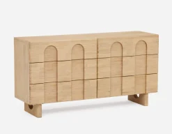 PRIYA elegant 3-door sideboard