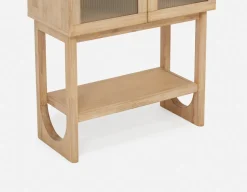 PRIYA elegant sideboard hutch