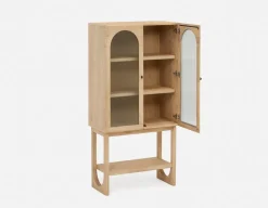 PRIYA elegant sideboard hutch