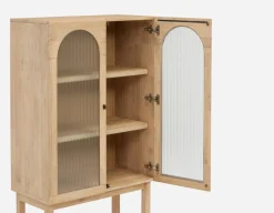 PRIYA elegant sideboard hutch