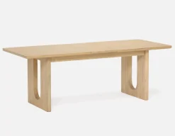 PRIYA extendable acacia wood dining table 180-220 cm