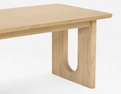 PRIYA extendable acacia wood dining table 180-220 cm