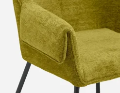 RALPH mid-century upholstered dining armchair