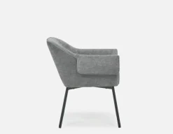 RALPH mid-century upholstered dining armchair