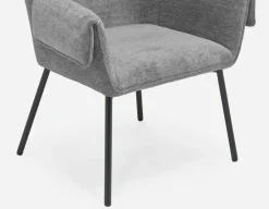 RALPH mid-century upholstered dining armchair
