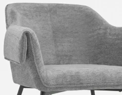 RALPH mid-century upholstered dining armchair