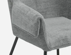 RALPH mid-century upholstered dining armchair