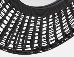 RAY bamboo mirror 71 cm