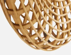 RAY bamboo mirror 71 cm