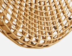 RAY bamboo mirror 91 cm