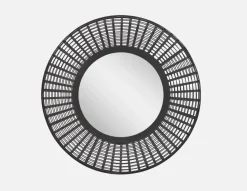 RAY bamboo mirror 91 cm