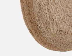 RAYDEN braided jute tote bag
