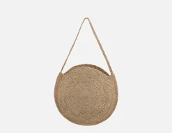 RAYDEN braided jute tote bag