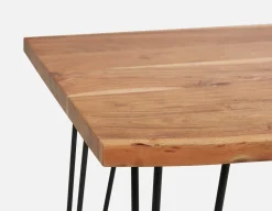 RENO solid acacia wood bar table 160cm