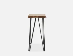 RENO solid acacia wood console table 120 cm