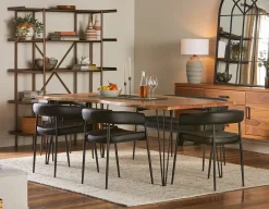RENO solid acacia wood dining table 180 cm