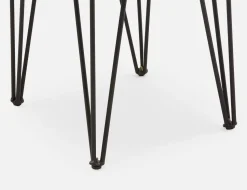 RENO solid acacia wood end table 60 cm
