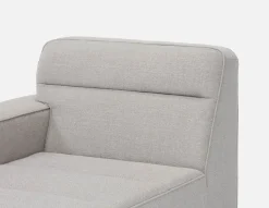 REVAN modern left-side modular lounge chair with arm customize to fit your space