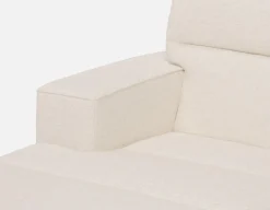 REVAN modern left-side modular lounge chair with arm customize to fit your space