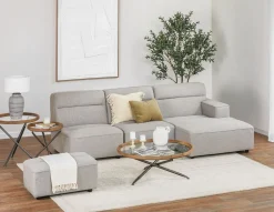 REVAN modern modular armless sofa customize to fit your space