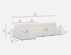 REVAN modern modular sofa customize to fit your space