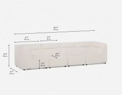 REVAN modern modular sofa customize to fit your space