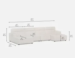 REVAN modern modular sofa customize to fit your space