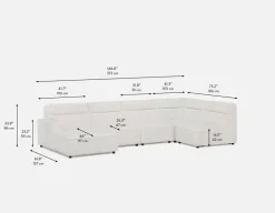REVAN modern modular sofa customize to fit your space