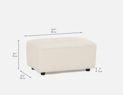 REVAN modern ottoman