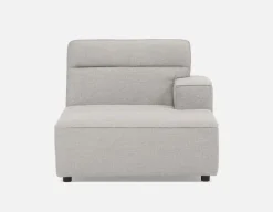 REVAN modern right-side modular lounge chair with arm customize to fit your space