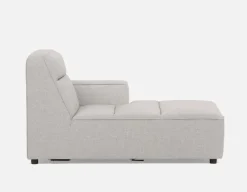 REVAN modern right-side modular lounge chair with arm customize to fit your space