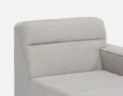 REVAN modern right-side modular lounge chair with arm customize to fit your space