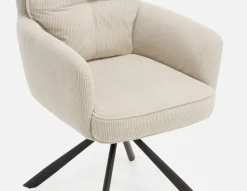 RICHARD swivel dining armchair