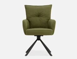 RICHARD swivel dining armchair