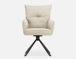 RICHARD swivel dining armchair