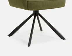 RICHARD swivel dining armchair