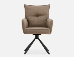RICHARD swivel dining armchair