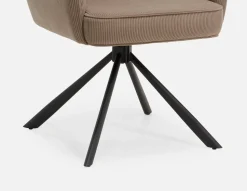 RICHARD swivel dining armchair