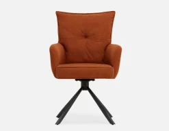 RICHARD swivel dining armchair