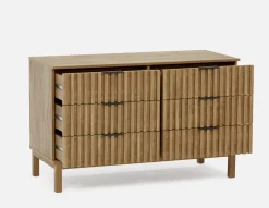 RIONA japandi style 6-drawer dresser
