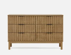 RIONA japandi style 6-drawer dresser