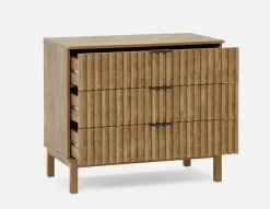 RIONA japandi style 3-drawer dresser