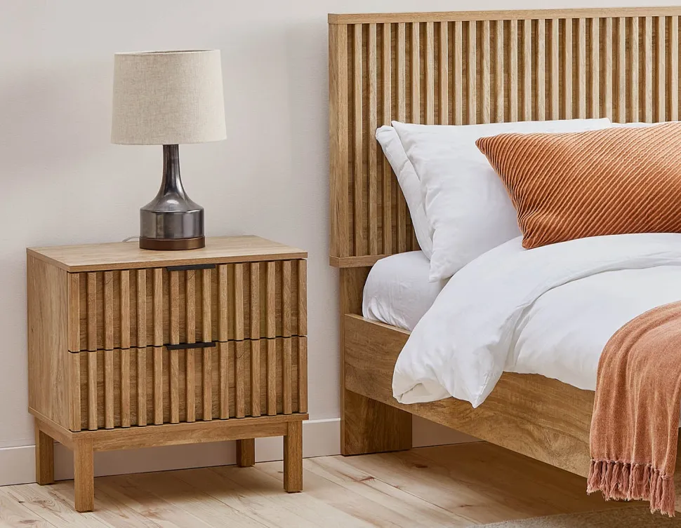 RIONA japandi style nightstand
