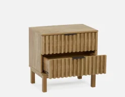 RIONA japandi style nightstand