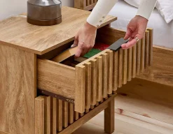 RIONA japandi style nightstand