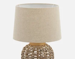 RODNEY hand-made rope table lamp 58 cm height