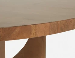 ROSETTA elegant mango wood round dining table 150 cm