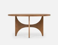 ROSETTA elegant mango wood round dining table 150 cm